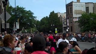 The Beginning of the LGBT Chicago Pride Parade 6/2012