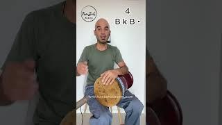 T • • •  B • k •  T • • •  B k B •   www.tombakacademy.com by Ziya Tabassian #tombak #rhythm #drums