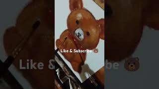 Plastic bear #oilpainting #christmas2024 #paintwithme #youtubepainting #art