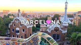 [4K]Walking Tour of Gaudi's Park Güell in Barcelona, Spain  Oct. 2022