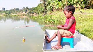 best hook fishing video ~ traditional hook fishing ~ fish king Bd