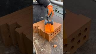Raking mortar Joints #asmr #bricklayer #masonry