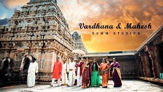 South Indian Temple Wedding | Mahesh + Vardhana | 50mm Studios Wedding Story