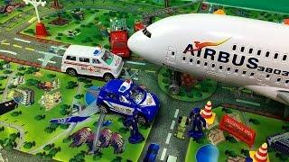 International Toy Airplane Playset Internacional de Brinquedos Avião Playset Toy Video for Children