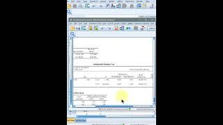 One-Minute SPSS Tutorial on Independent Samples T Test