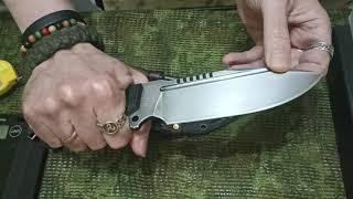 Cuchillo Eafengrow 135 acero DC53 revición en español.