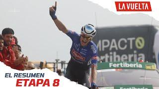 #LaVuelta22 | Jay Vine CONTUNDENTE: los VENCIÓ a todos en Colláu Fancuaya