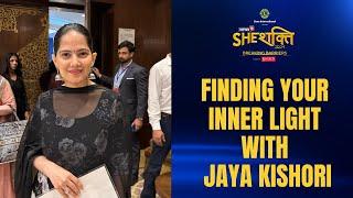 Jaya Kishori At #SheShakti | Finding Your Inner Light With Jaya Kishori, Spiritual Guru | News18