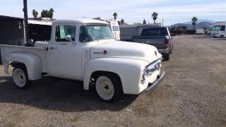 1956 ford truck drive around