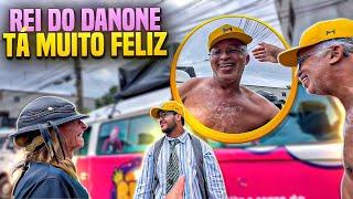 REI DO DANONE TA MUITO FELIZ COM A KOMBI NOVA | REI DO DANONE