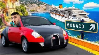 Taking a FAKE Bugatti to Monaco...