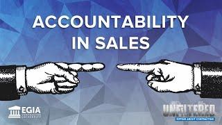 Accountability in the Sales Process | Unfiltered Ep 42