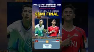 3 Wakil Indonesia di Semifinal Macau Open Badminton 2024