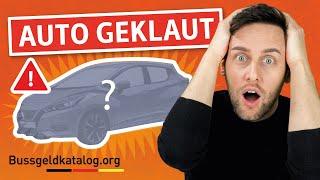 Autodiebstahl: Was tun? + Tipps zum Schutz deines Autos