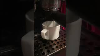 Slow motion espresso making