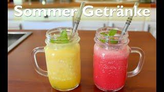 2 Vitaminbomben als erfrischende Sommer-Getränke schnell selbstgemacht | Canans Rezepte