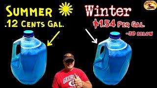 HOW TO MAKE Summer Windshield Washer Fluid .12 Cents Gal. Winter Fluid $1.54 Per Gal. for -30 Below