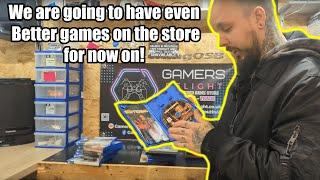 Expanding the Shop with Rare and Expensive Video Games!