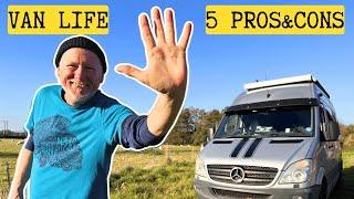 WHAT VAN LIFE IS REALLY LIKE - 5 Pros and Cons of living van life off the grid