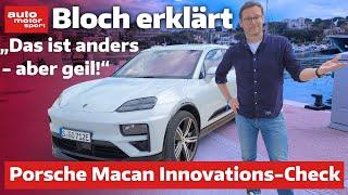 Innovations-Check Porsche Macan (2024): "Das ist anders, aber geil!" - Bloch erklärt #249 | ams