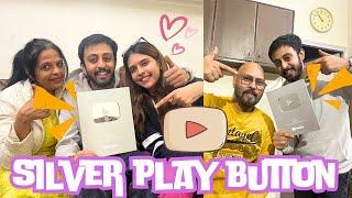 FINALLY SILVER PLAY BUTTON AAGAYA️