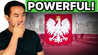 AMERICAN REACTS to Polish Patriotic Song - Rota