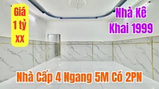 Chủ Nợ Ngân Hàng Cần Bán Gấp Nhà Cấp 4 Ngang 5M Có 2 Phòng Ngủ Giá Chỉ Hơn 1 Tỷ Đồng