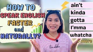 SPEAK ENGLISH FASTER and NATURALLY in 2021 with these INFORMAL CONTRACTIONS || ENGLISHERA