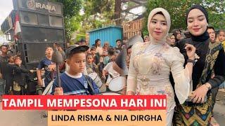 Tampil Cantik Dan Mempesona Biduan Irama Dopang Pakek Kebaya | Nia Dirgha Live Markas Dopang 2024