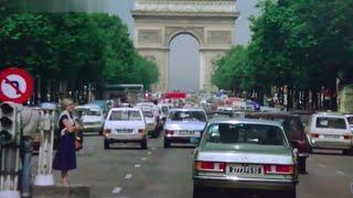 1977 Paris in 60FPS HD / France in the 1970's / Champs-Élysées - Arc de Triomphe (R3el Clips)