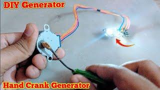 DIY Powerful Generator using Stepper Motor!