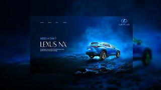 Professional Guide: Designing a High-Impact Car Brand Website Banner with Adobe Photoshop