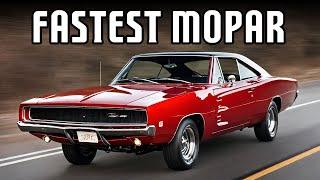 10 Fastest Classic Mopar Muscle Cars