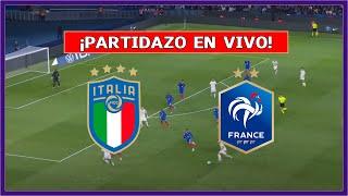  ITALIA vs FRANCIA EN VIVO  LIGA DE LAS NACIONES - 2024 | LA SECTA DEPORTIVA