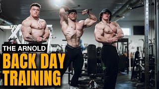 Back Day with the Hosstile Team | Sam Sulek, Jacob Robichaux & Nick Justice | 2024 Arnold