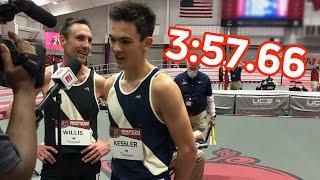 REACTION: Hobbs Kessler Breaks High School Mile National Record In 3:57.66