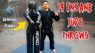  14 INSANE JUDO THROWS  | Century Grappling Dummy 90 lbs