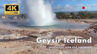 Reykjavik, Geysir Hotspring, Southerin Iceland Tour | Iceland 4K Travel Experience ️