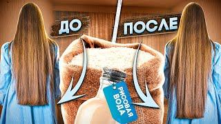 Мыла волосы рисовой водой ЦЕЛЫЙ МЕСЯЦ  ШОК РЕЗУЛЬТАТ!!!  POLI NA PALME