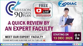 DME NURSING OFFICER MISSION 90 DAYS - A QUICK REVIEW BY AN EXPERT FACULTY