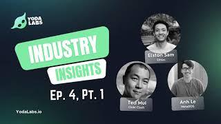 #IndustryInsights Ep 4, Pt 1  How can web3 games market to a broader audience?  We ask 3 founders!