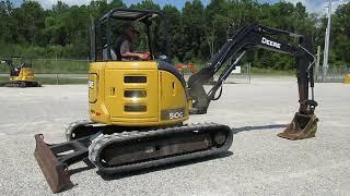 2020 John Deere 50G mini excavator C&C Equipment