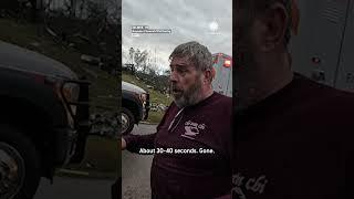 "In 30 Seconds, it was Gone" - Selmer, TN Tornado Survivor