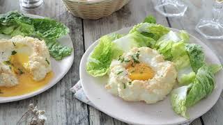 Oeufs nuage au parmesan, pour un brunch hyper original et gourmand