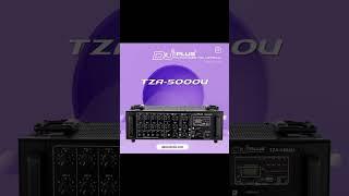DJ+PLUS PA AmplifierModel no. TZA-5000UDual channel Amplifier (250+250watt)With USB,6 mic socket 