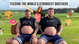 Feeding The Strongest Brothers in the World (30000 CALORIES?)