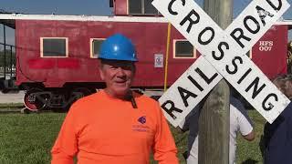 Old-fashioned Caboose arrives at Yesteryear Village