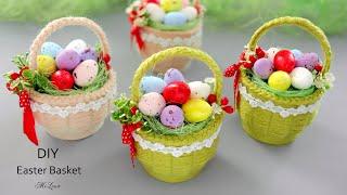  ПАСХАЛЬНАЯ КОРЗИНОЧКА  ПОДАРОК СВОИМИ РУКАМИ  DIY Easter Basket 