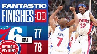 Final 1:16 WILD ENDING Pistons vs 76ers Eastern Conference Semifinals 2003 