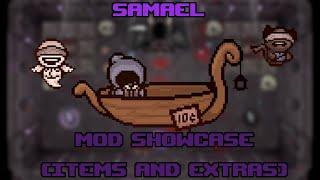 Spirits, bones and Ferrymans! - Samael Mod Showcase (Items and Stuff) | Tboi Repentance